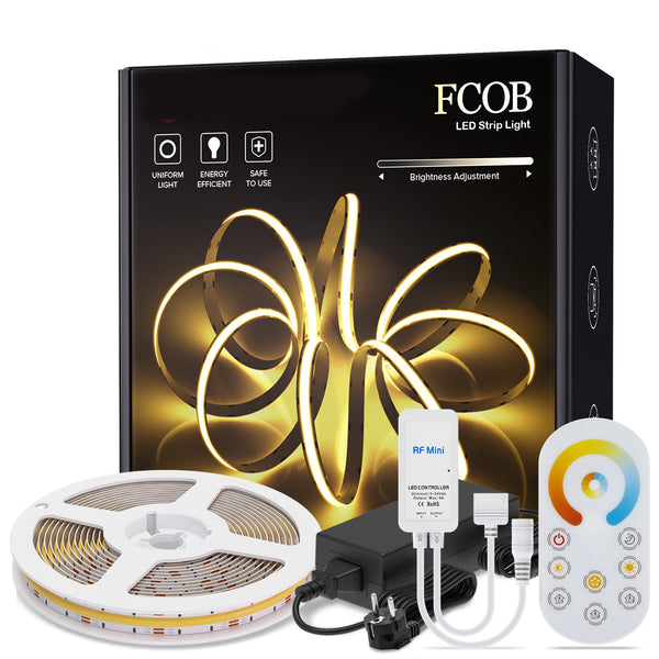 FCOB FOB COB Led Lights RF Ultra Thin Touch FCOB CCT Set Dimmable White