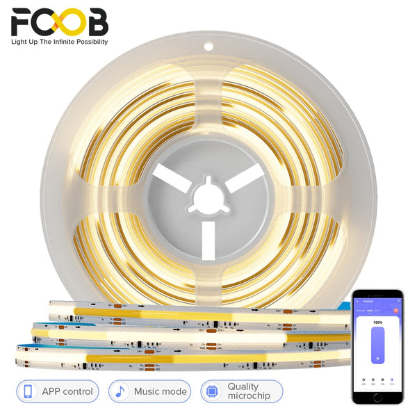 FCOB LED Strips High Density Flowing 24V Led Strip Light